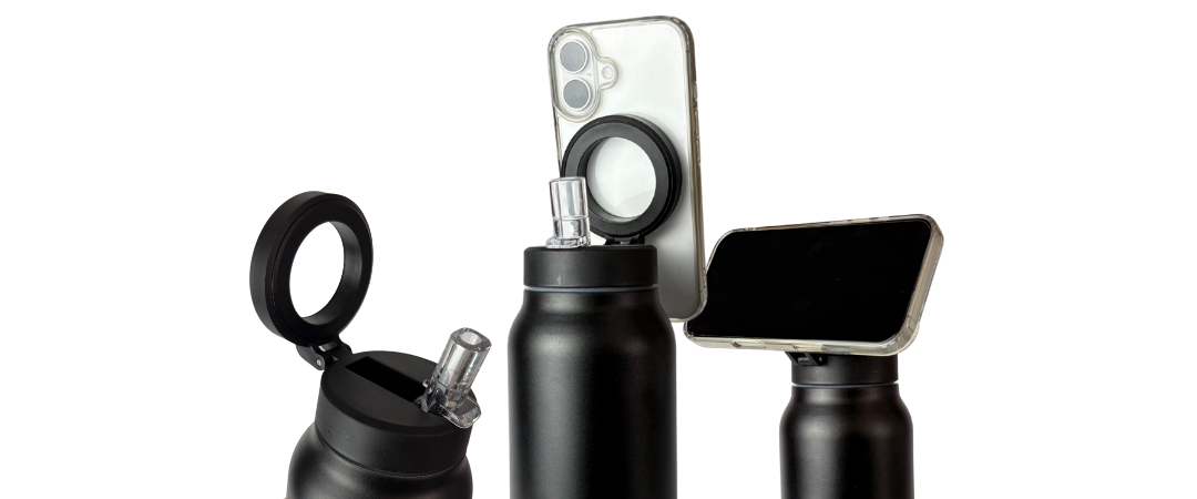 Banner Garrafa Uau! MAG Suporte Celular